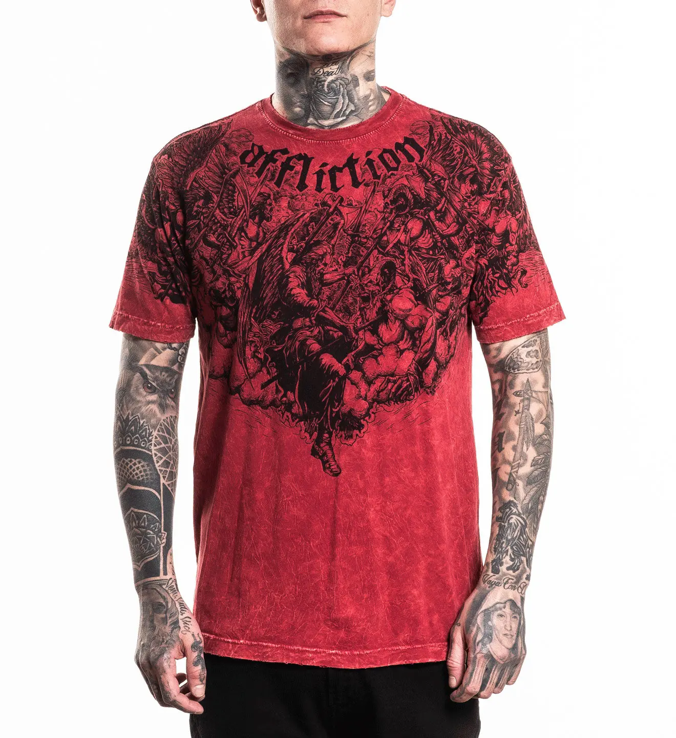 Affliction Men's T-shirt Immortal Burden Affliction Men's T-shirt Immortal Burden