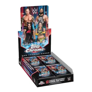 2026 TOPPS CHROME WWE HOBBY BOX AND HOBBY PACKS WRESTLING TRADING CARDS SPORTS COLLECTIBLES - 2 AUTOGRAPHS PER BOX