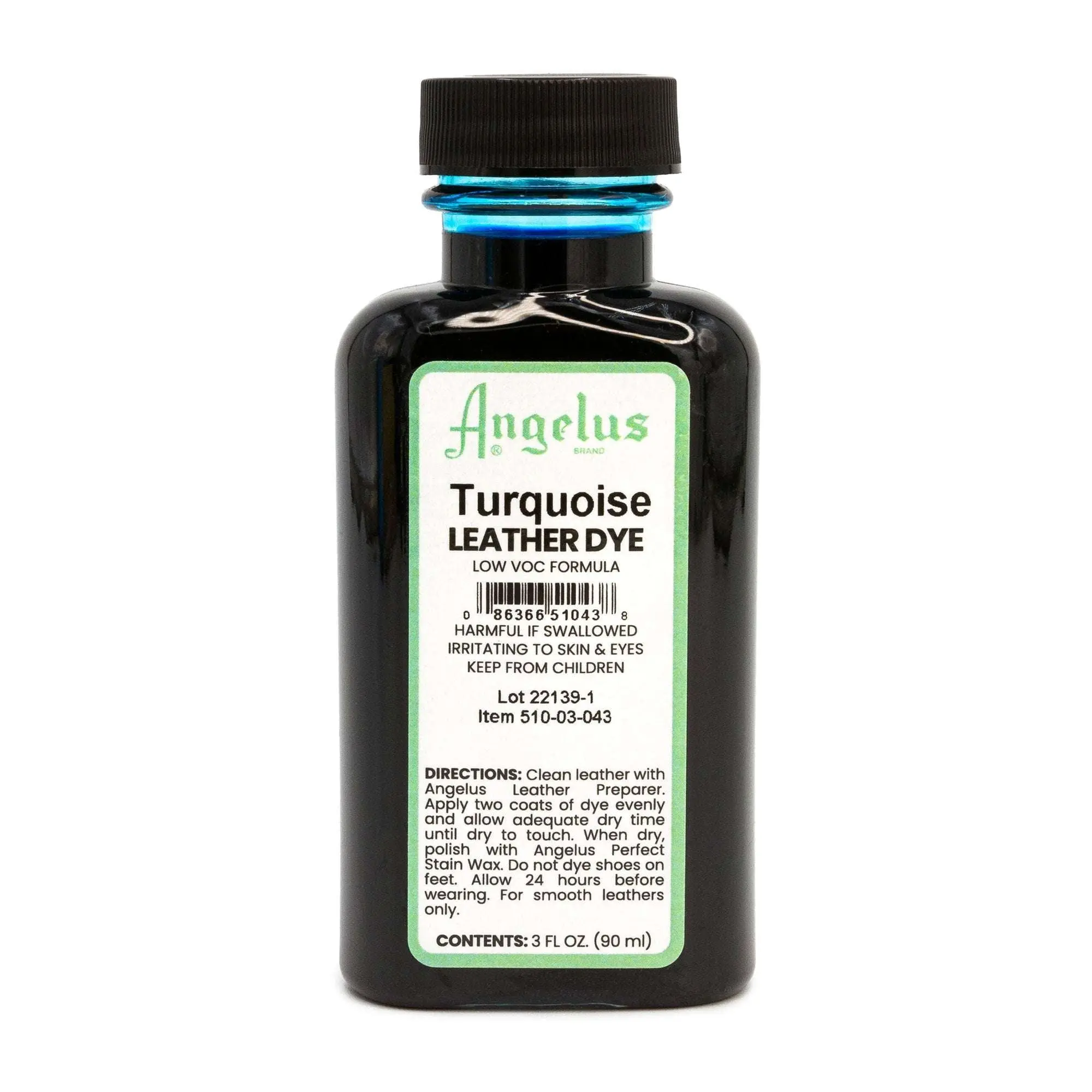 Turquoise Low VOC Leather Dye Turquoise Low VOC Leather Dye