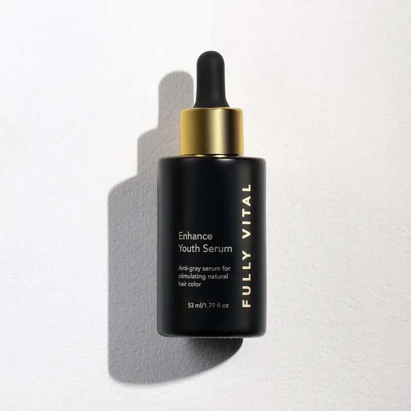 FullyVital Anti-Gray Hair Serum with Fo-Ti and Antioxidants