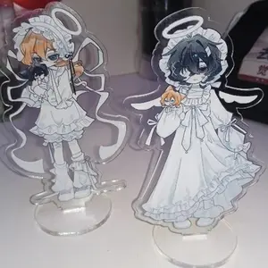 Bungou Stray Dogs Acrylic Stand Dazai Osamu Nakahara Chuuya Anime Figure Acrylic Desktop Decoration Ornament Props Couple Gifts