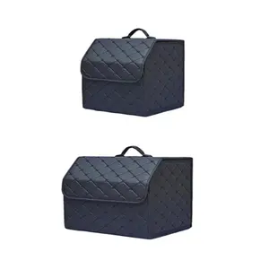 Car Trunk Storage Box, Large Capacity Auto Multiuse Tools Organizer Box, Foldable Car Storage Box for Emergency, Car Interior Accessories, Car Organization Supplies