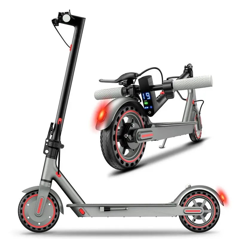 US 2026 Electric Scooter - 19MPH, 12Miles Range, 350W Motor, APP Control, IP65 Waterproof & Foldable Design! 2025 Dual Braking System Lithium Battery adult mph max speed phantom  gogo Folding Escooter