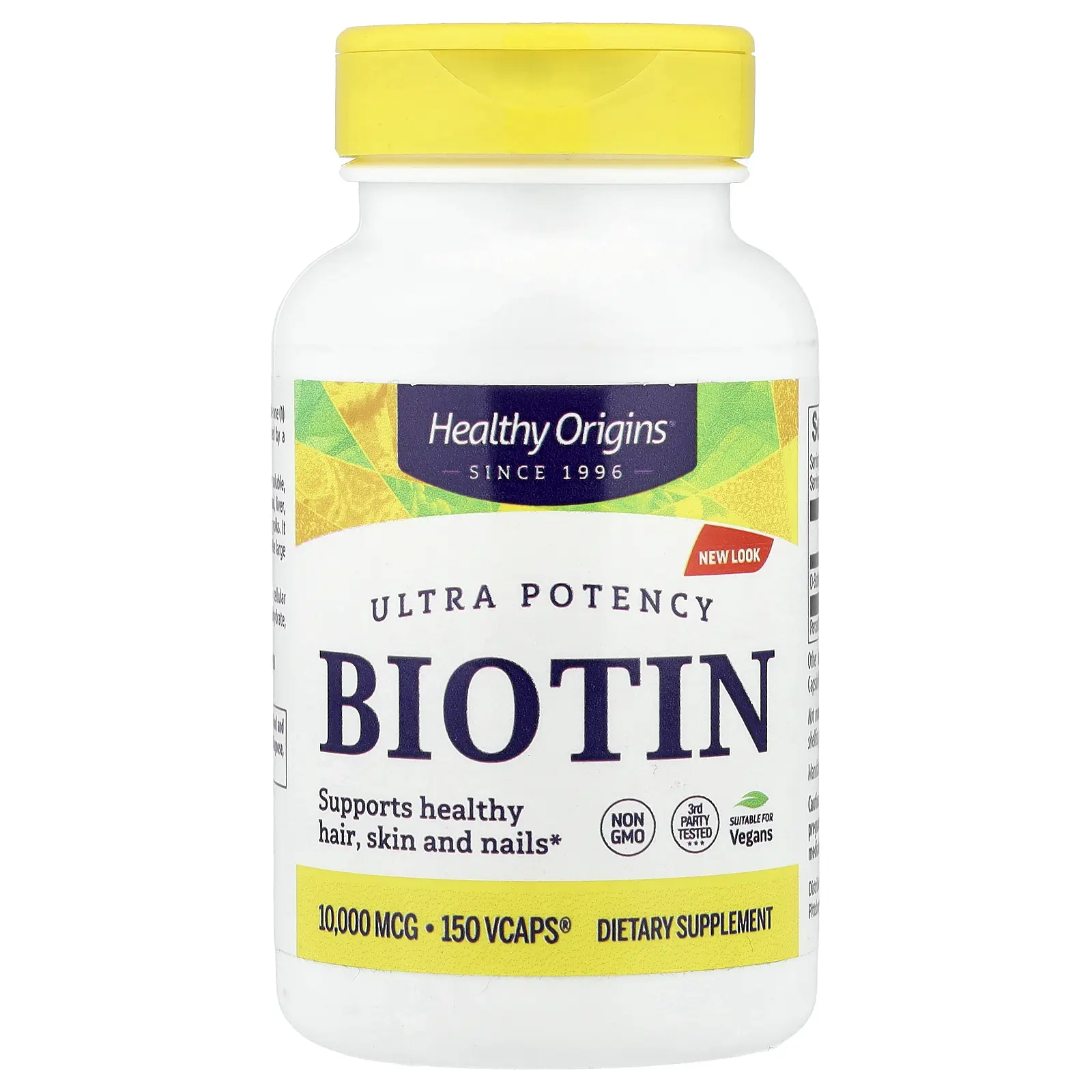 Healthy Origins Biotin, 10,000 mcg, 150 Vcaps®