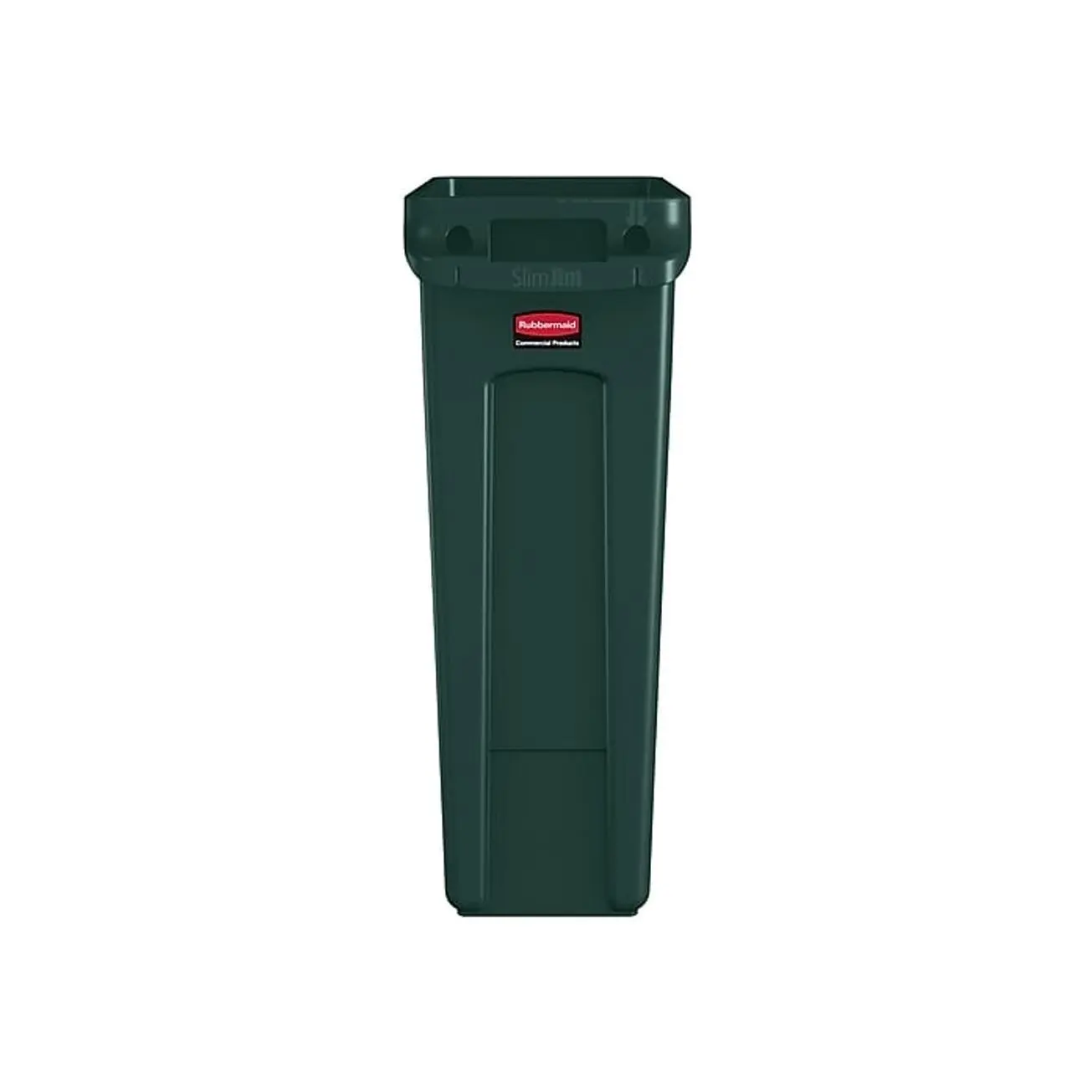 Rubbermaid Slim Jim Plastic Indoor Recycling Bin, 23 Gallon, Green (FG354007GRN)