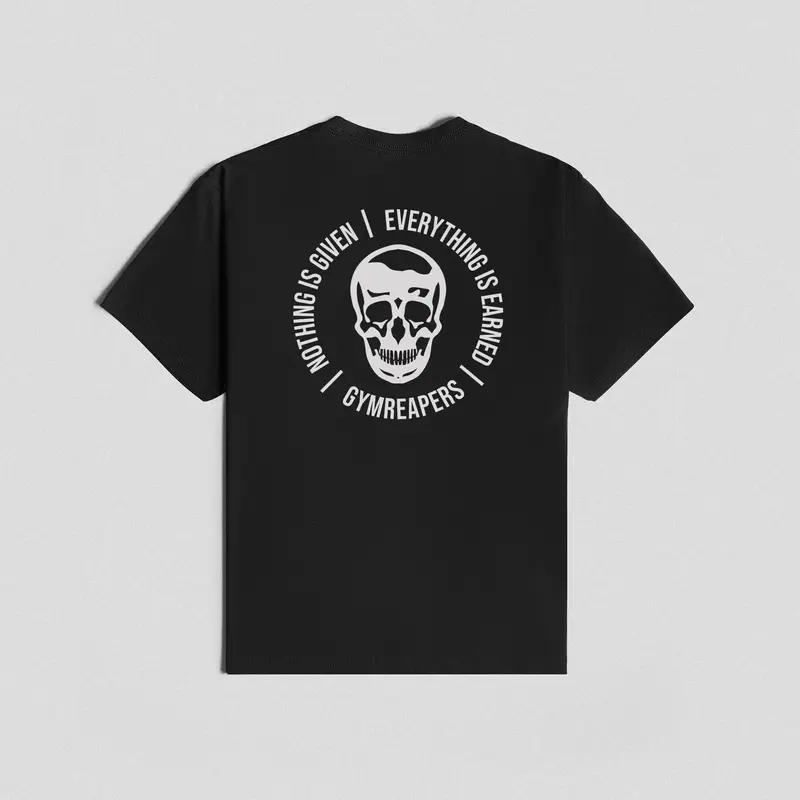 Make Your Mark Gymreapers Tee - Summer Cotton T-Shirt, Minimal Brand Menswear Top
