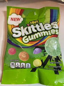 Sour Skittles Gummies- Strawberry, Grape,Lemon,Orange,Apple