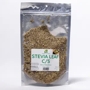 Herb To Body Stevia Leaf C/S | Cut & Sifted | Stevia Rebaudiana | 4oz Flavor Natural