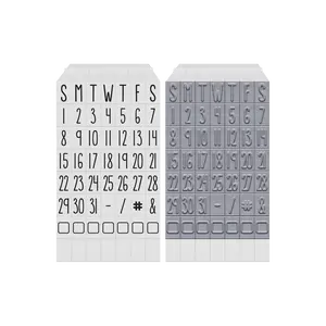 Pegz® 49 piece Calendar Cube Connectable Stamps + 7 blanks
