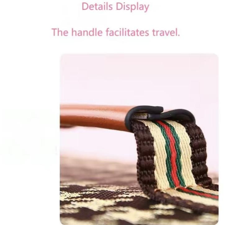 New Retro Vintage Vanity Bag, Clear Makeup Organizer with Handle, Large Capacity Water Resistant Cosmetic Toiletry Bag for Women, Travel Skincare Storage Case, Vintage Makeup Pouch