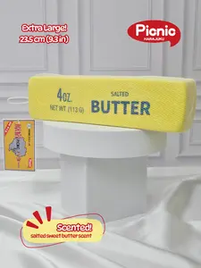 Extra Large Salted Butter Squishy - Official PICNIC Japan Brand - SCENTED - 23.5cm SLOW RISE