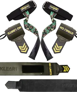 Lifting wrist brace, lifting wrist strap with cushion Leather wrist hook hard pull strap handle men's and women's fitness exercise mat pull-ups, powerlifting