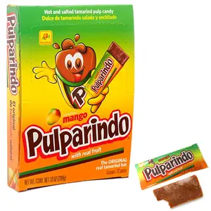 De la rosa Pulparindo Mango Snack Cake with Real Mango - Sweet and Tangy Flavor, Mexican Delight Dessert