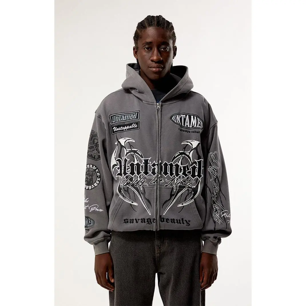 Pacsun Men's Untamed Full Zip Hoodie