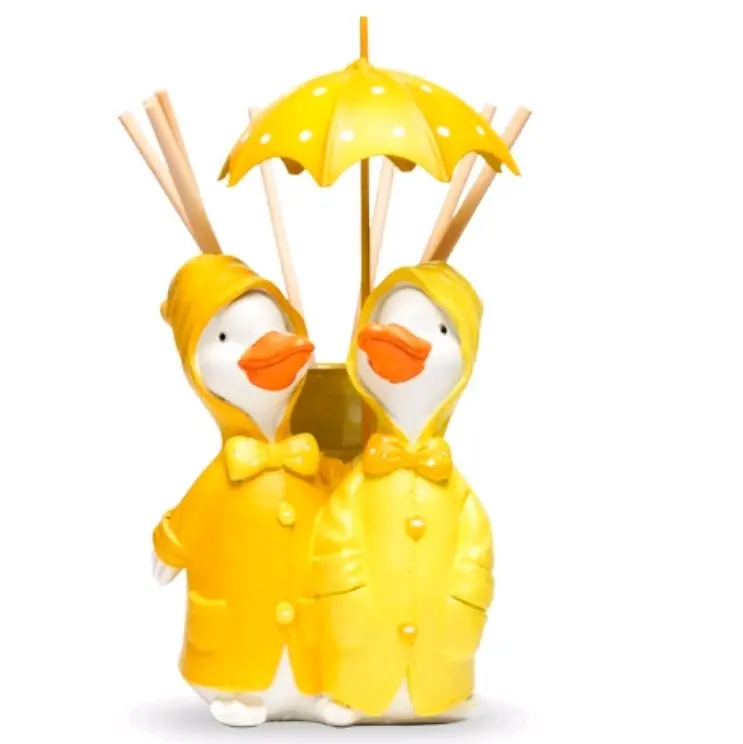 Puddle Ducks Cordless Aromatherapy Humidifier, Bathroom Liquid Reed Diffuser