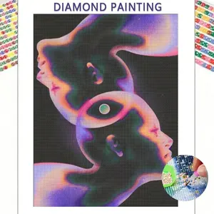 5D DIY Diamond Art Painting The Collision Of Thoughts Kit, Full Diamond Painting With Diamond Art,And Unique Gift Idea For Friends And Family Gifts Birthday Graduation Diamond Painting Diamond Art