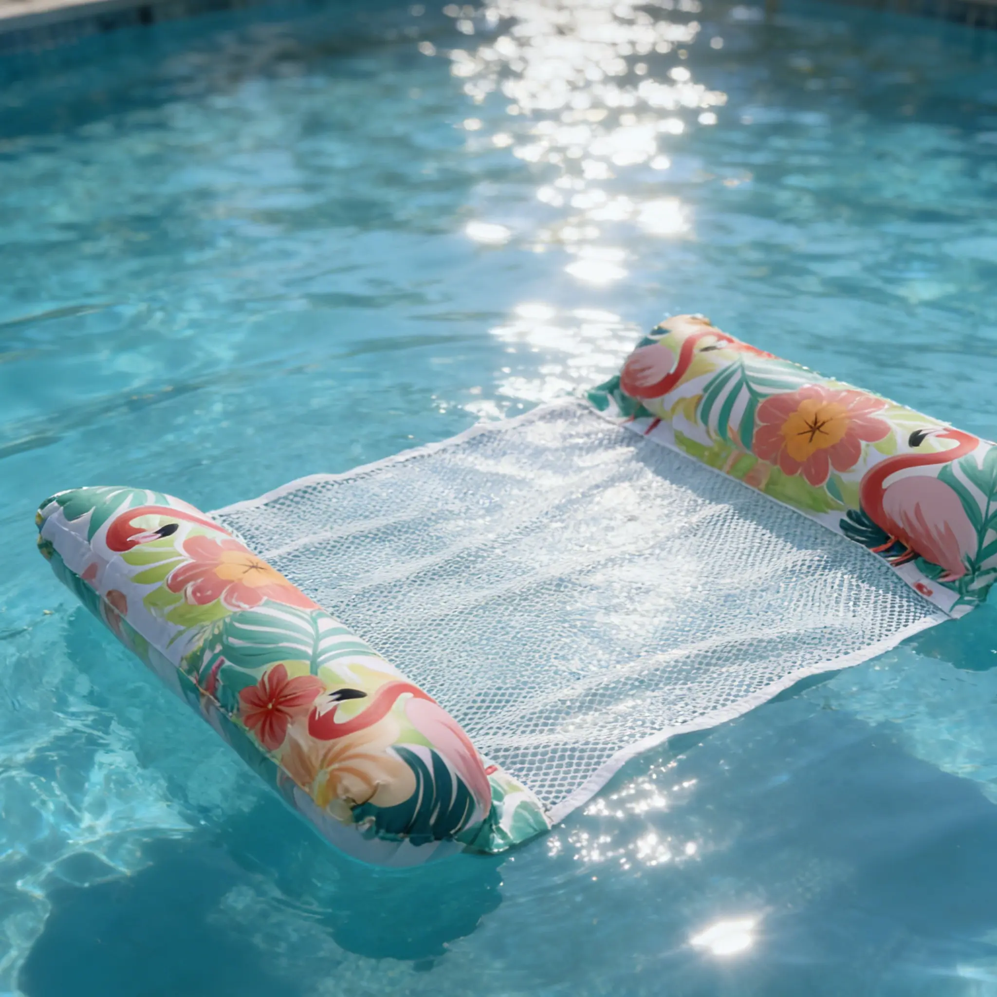 Adult Water Float Bed, 4-In-1 Multi-Function Pool Toy, Lounge Chair Float, Inflatable Float Bed, Ideal for Adult Vacation Relaxation and Rest