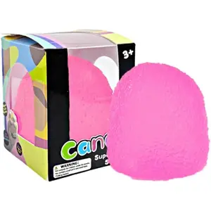 Squishy Fidget Toys Stress for Kids and Adults, Super Solid Squeeze Ball, Sensory for Stress Relief, Birthdayand Party Favors Gumdrop (Pink)