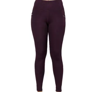 Womenswear Leggings - Stretchy Fabric, Comfortable Design, Cellphone Pocket, Ideal for Active Wear, Bottom - Minimalist, Basic