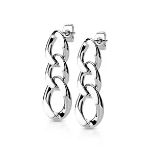overhang screw earrings