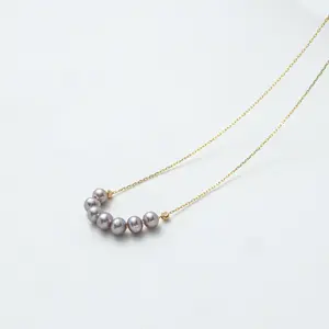 Ne99 5-6mm freshwater necklace