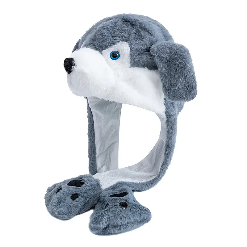 Hot Sale Unisex Funny Ear Hat Animal Style Couple Cute Ear Moving Up Cap Men Women Girls Rabbits Ears Plush Winter Lovely Hat Hot Sale Unisex Funny Ear Hat Animal Style Couple Cute Ear Moving Up Cap Men Women Girls Rabbits Ears Plush Winter Lovely Hat 