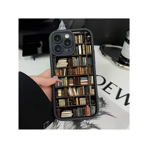 Popular Bookshelf With Cartoon Creative Designs, New Tianyan Ladder Phone Case, Fun And Stylish, Minimalist Phone Case Suitable For Both Men And Women, Compatible WithSuitable For IPhone 17 Air
