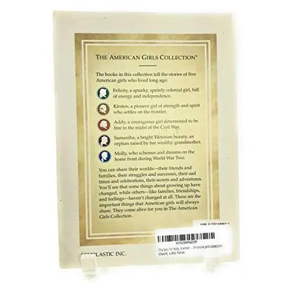 USED Book - Changes for Addy: A winter story (The American girls collection) by Connie Rose Porter (Paperback) - english