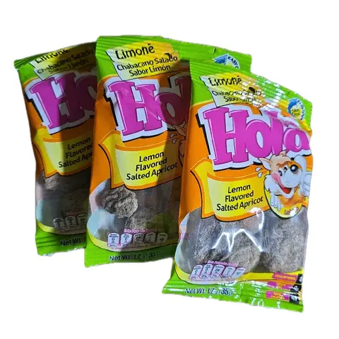 Hola Lemon Chabacano salted Snack 3 bags Healthy Snacking Flavored