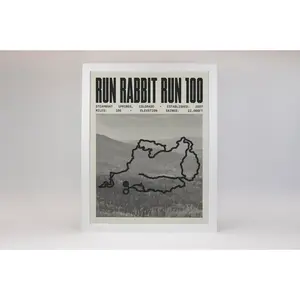 Run Rabbit Run 100 Endurance Run Poster