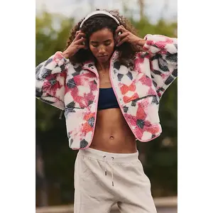 Hit The Slopes Printed Fleece Jacket