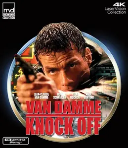 MVDD Knock Off - 4K UHD Blu-ray with Slipcover Jean-Claude Van Damme Thriller Hong Kong 1997 Handover Collectible Mini-Poster