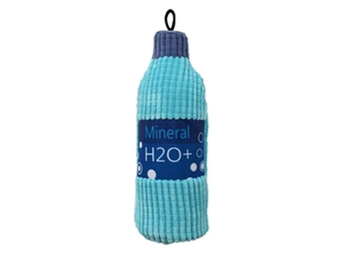 Scoochie Pet Products 8-in Eco-Friendly Crunchzilla Water Bottle for Dogs & Cats, Pet Feeding Supply Accessory