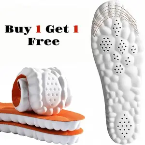 Buy 1 Get 1 Free - 4D Shoe Cloud Insoles for Men Women, Soft Memory Foam Orthotic Sports Shoe Inserts