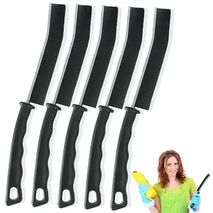 Spring Cleaning-5 Pcs Crevice Scrubbing Brush Hard Bristle Gap Brush Multifunctional for Bathroom Household Kitchen Tiles Window Crevice Cleaning Tool, Groove Cleaning Brush, Scrub BrushGift