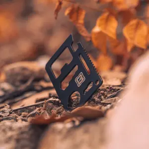 Credit Card Multi-Tool - Features Include Stainless Steel Blade, Wrench Heads, Screwdriver & MORE!