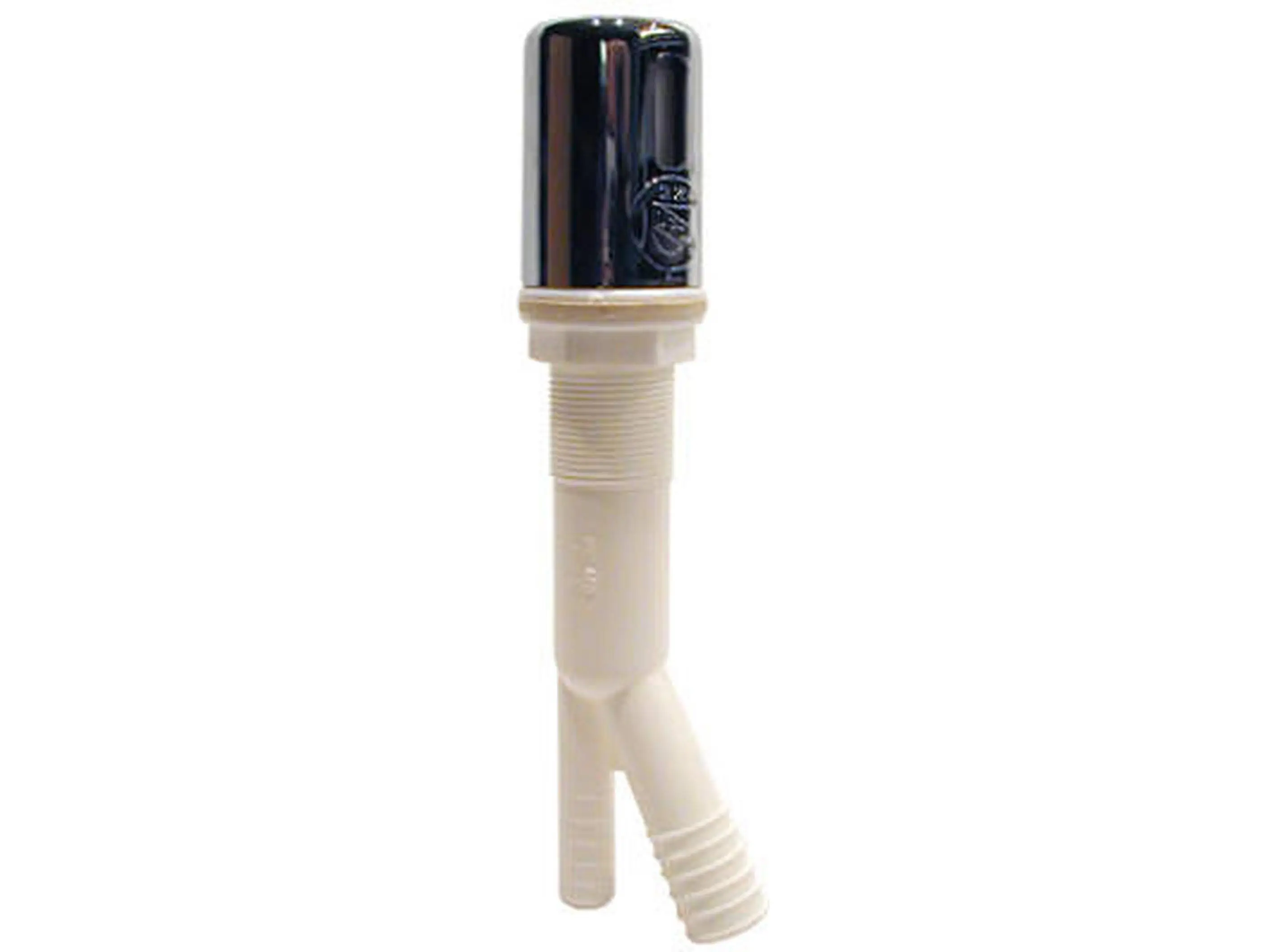 Mueller Industries 995-000 Plastic Body Dishwasher Air Gap, Chrome Plated, IAPMO Listed, Indoor Use, Prevents Backflow