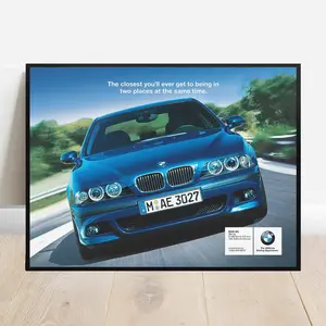 BMW E39 M5 Original Car Print