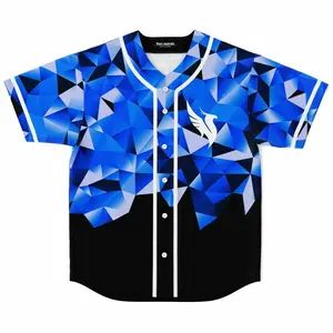 Illenium Inspired Blue Baseball Jersey, Lightweight Unisex Electronic Music Graphic Shirt