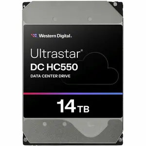 Western Digital Ultrastar DC HC550 14TB Internal 3.5" Hard Drive 12Gb/s SAS CMR