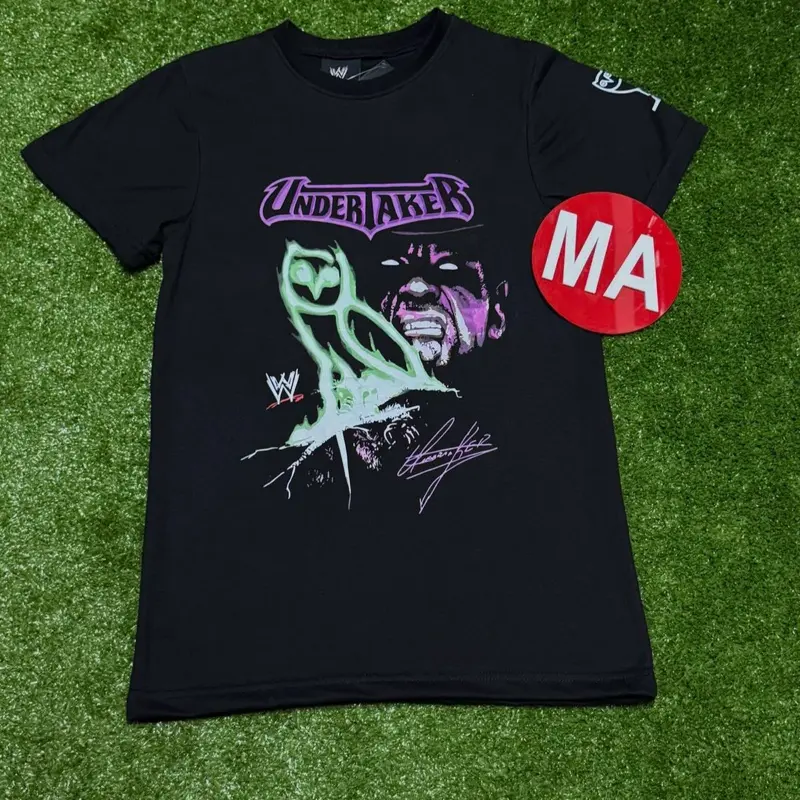 OVO x WWE Black The Undertaker Superstar T-Shirt