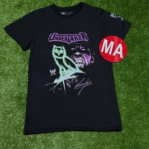 OVO x WWE Black The Undertaker Superstar T-Shirt OVO x WWE Black The Undertaker Superstar T-Shirt
