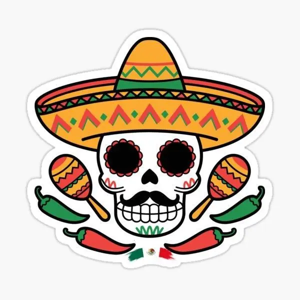Mexican Flag Sticker