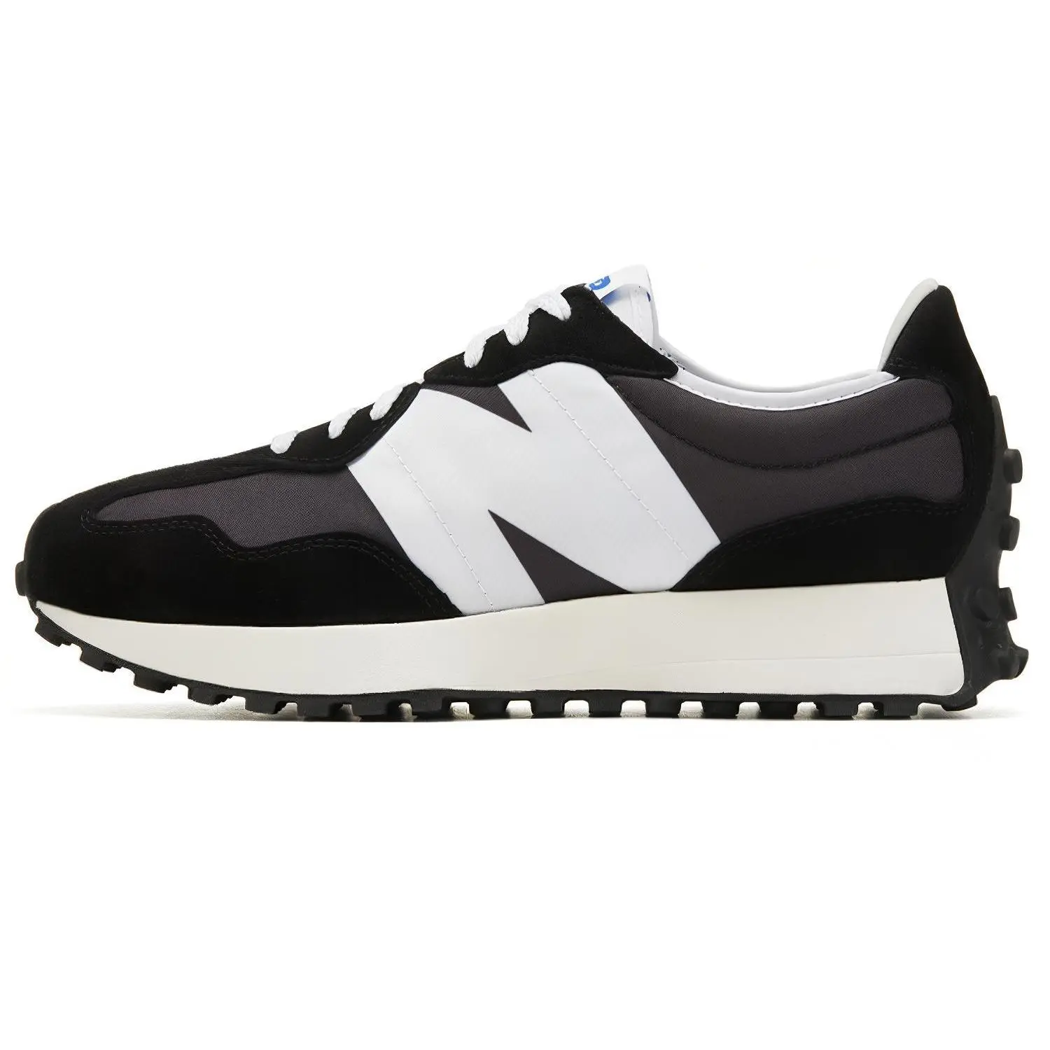 New Balance 327 Lab Black White' Retro Comfort Low Top Commuter Running Shoes Unisex MS327LB1