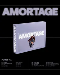 AMORTAGE (PURPLE ver.) US ONLY Exclusive Photocard
