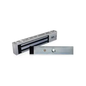 BEA - 10MAGLOCK3ULDS - Single Electromagnetic Surface Mount Lock with Adjustable Relock Time Delay System and Door Status Sensor, 600 LB, Access Control Doors, Authorized Individuals