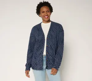 Me by Jennie Garth Bea Jacquard Cardigan