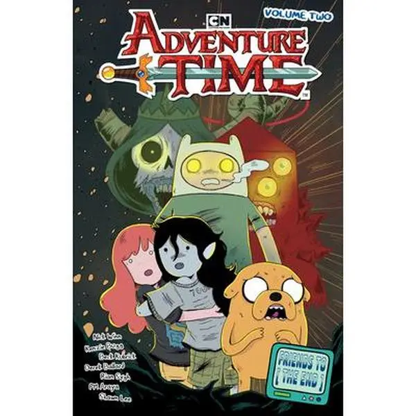 Adventure Time Vol. 2: Friends to the End - Nick Winn, Derek Ballard, Continuing Series Paperback Book, English Book, 10.1" h x 6.6" l x 0.3" w