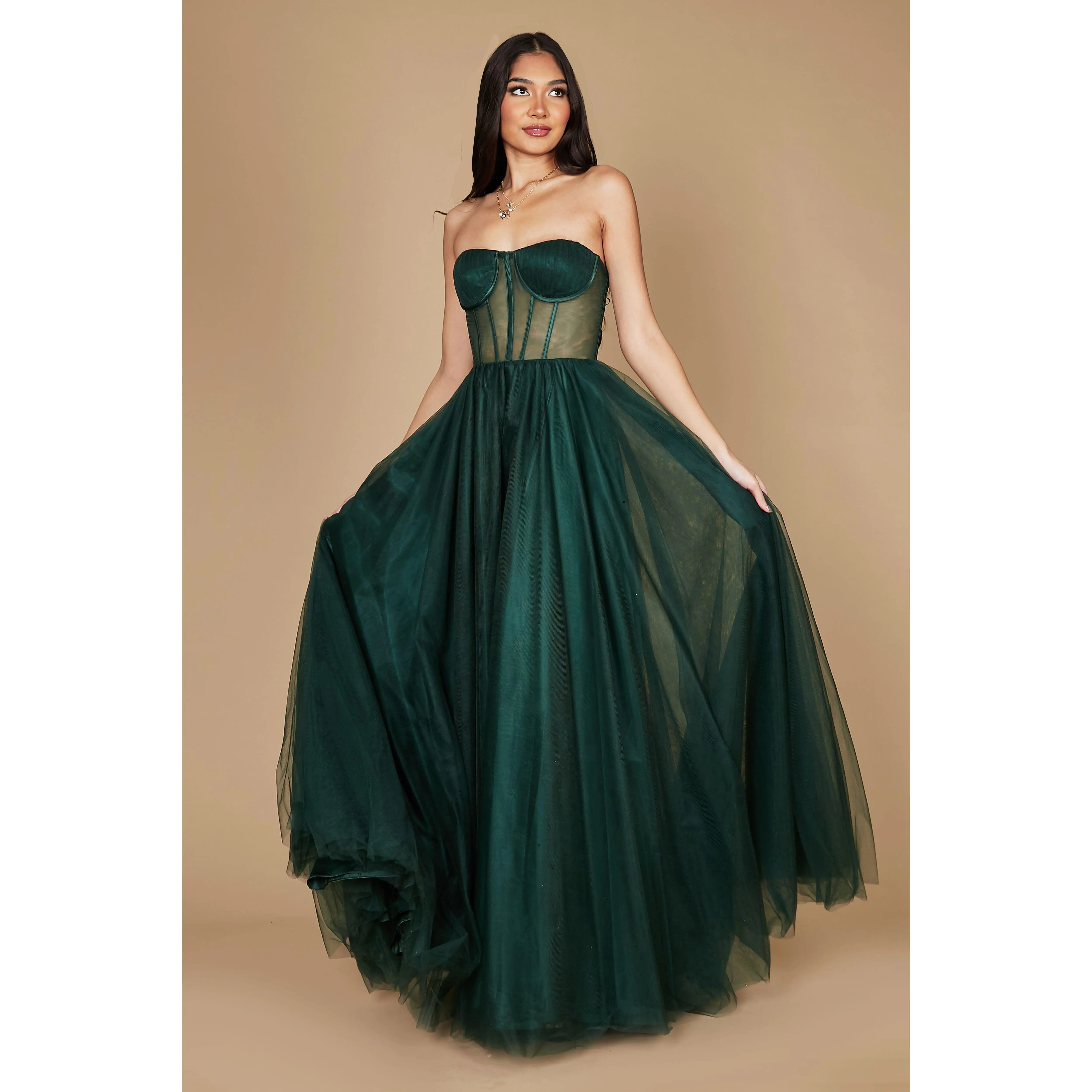 dylan and davids corset dress Corset Satin Formal Prom Dress