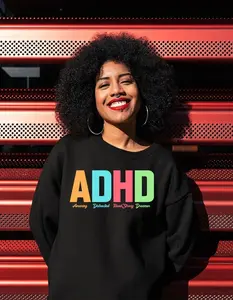 [Sale off up to 50%] ADHD Sweatshirt,ADHD Shirt, Funny Adhd Shirt, Cool Adhd Shirt,Mental Health Shirt, adhd gifts, adhd mom dad, adhd friend
